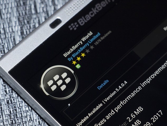 A partir del 1 abril 2018, BlackBerry World solo ofrecerá apps gratuitas