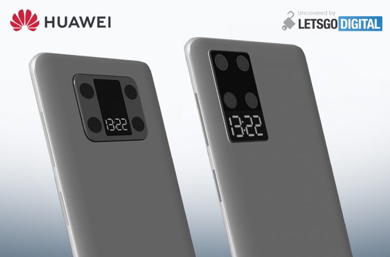 ¿Es el Huawei P50 Pro el que tiene una mini pantalla alrededor de la cámara cuádruple?