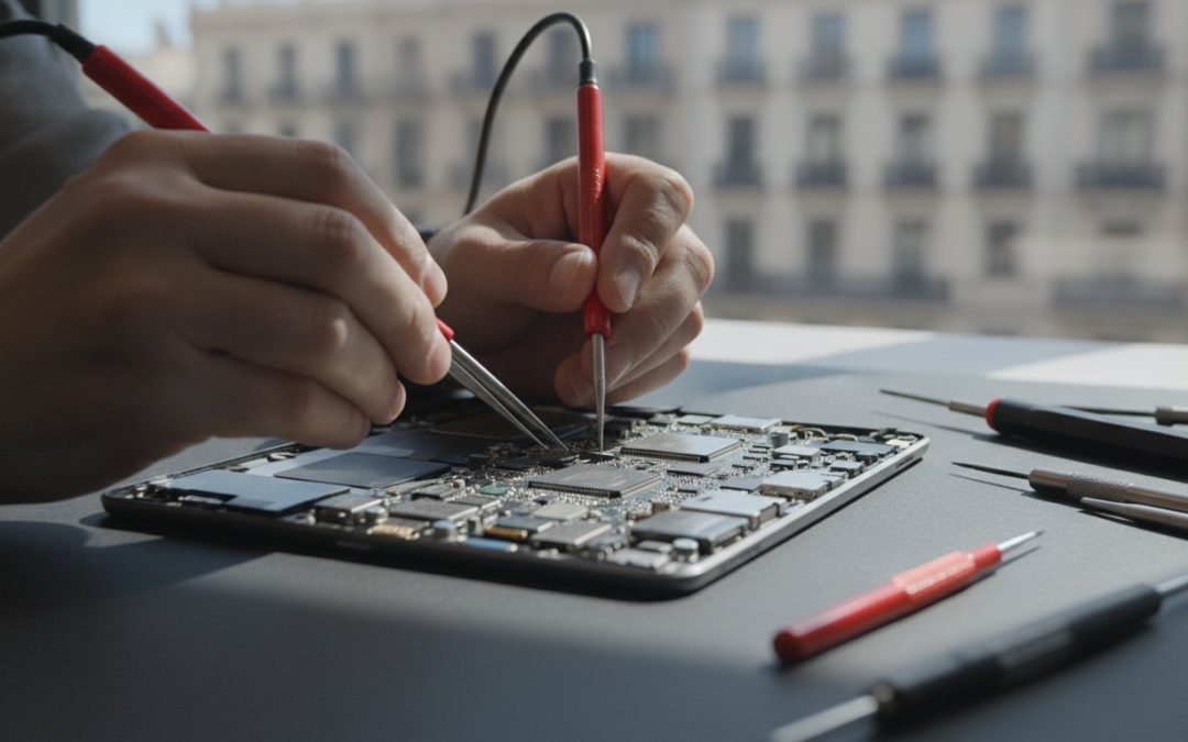 Reparación de tablets a domicilio en Barcelona: Guía Técnica y Logística 2026