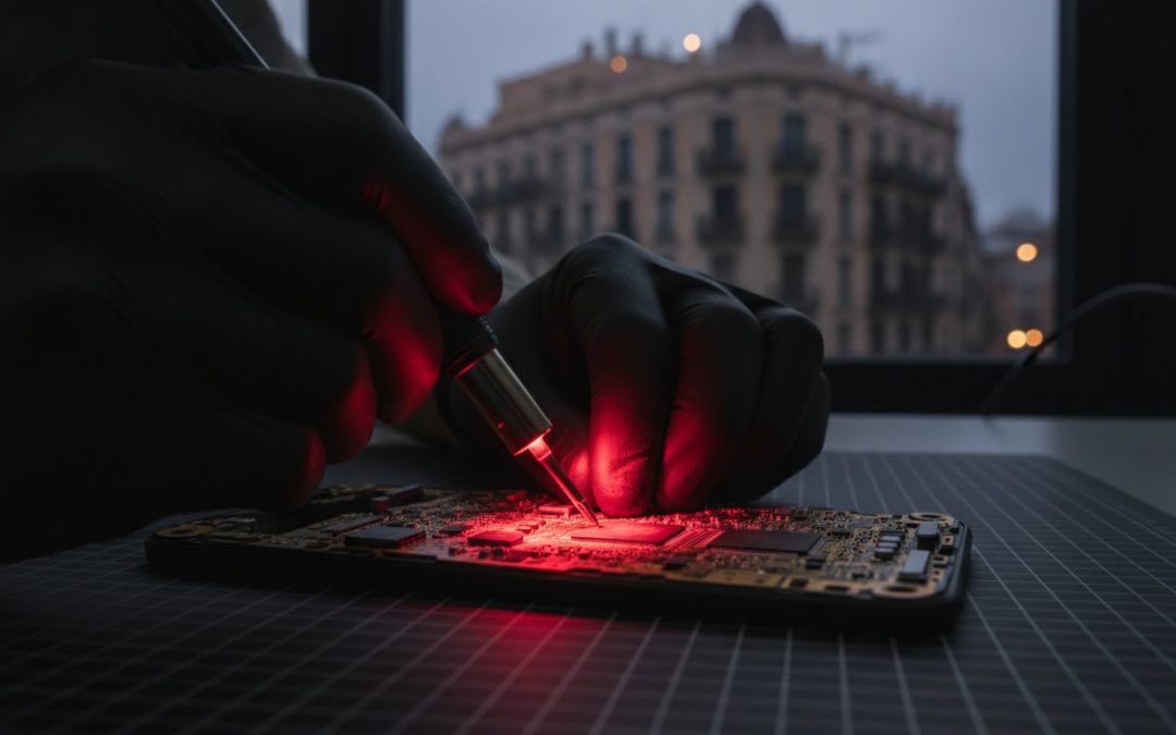 Reparar placa base móvil para recuperar datos en Barcelona: Guía Técnica 2026