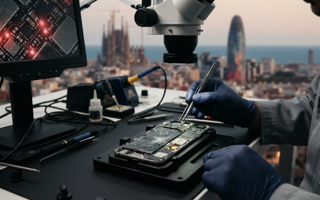 Recuperación de datos de móvil roto en Barcelona: Guía Técnica 2026