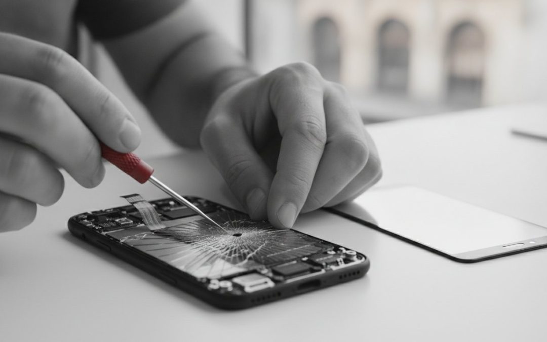 Cambiar pantalla huawei p30 pro barcelona