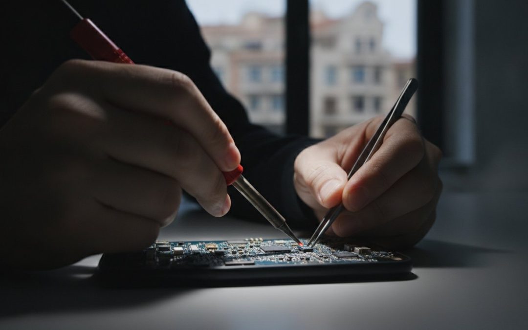 Reparación de placa base móvil en Gràcia: Recupera tu dispositivo con expertos en microelectrónica