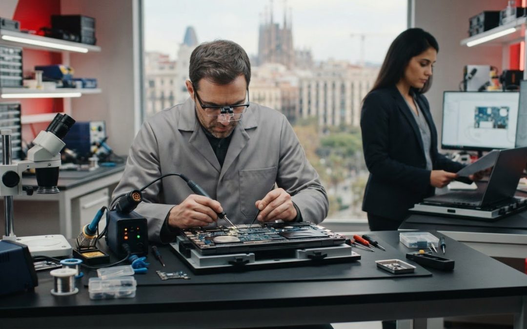 Reparación de Portátiles para Empresas en Barcelona: Guía Corporativa 2026