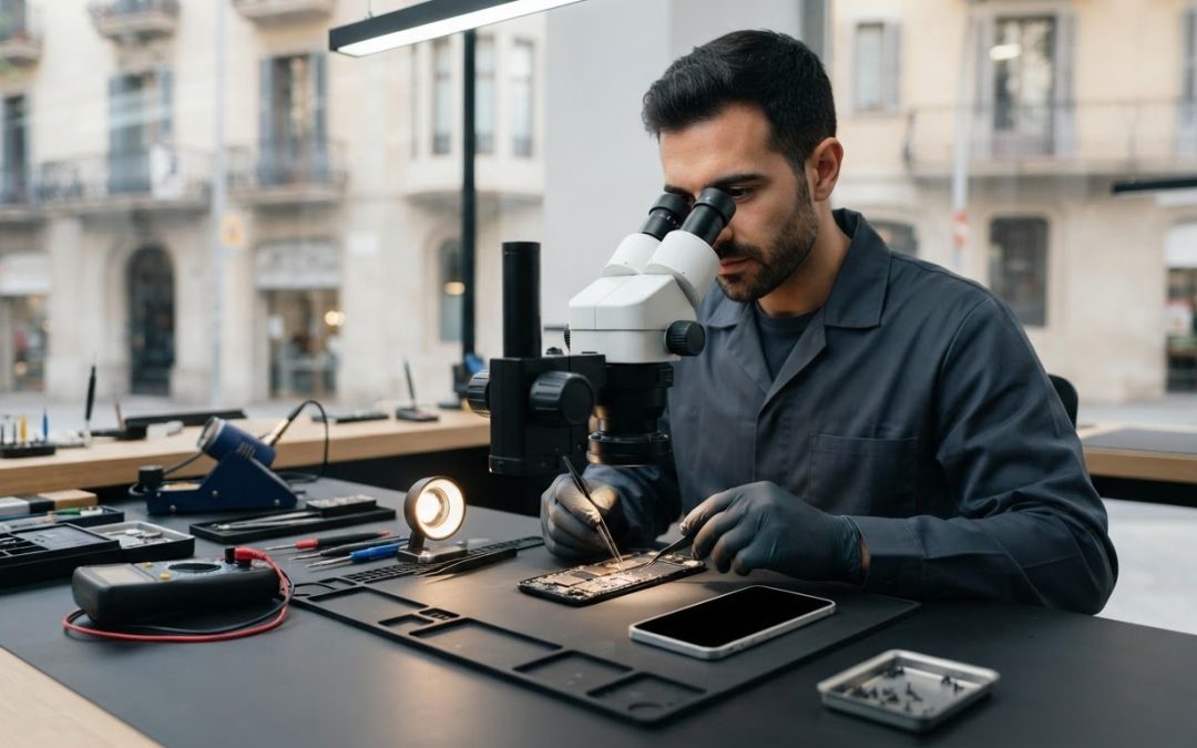 Reparación de móviles en Gràcia: diagnóstico experto y soluciones en 2026